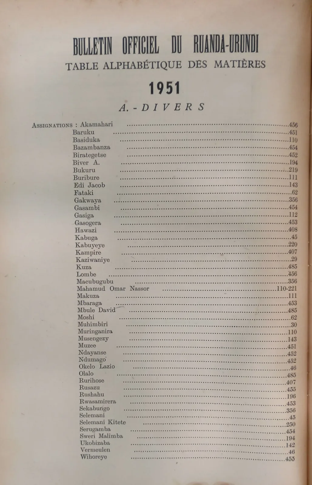 BORU 1951 table de matieres.webp